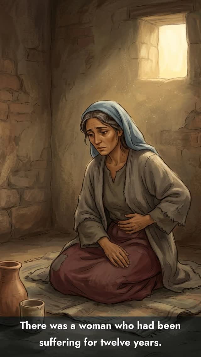 Woman Who Touched His Cloak