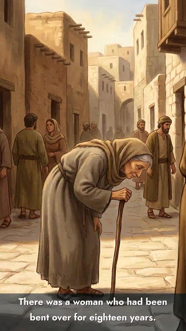 The Bent-Over Woman